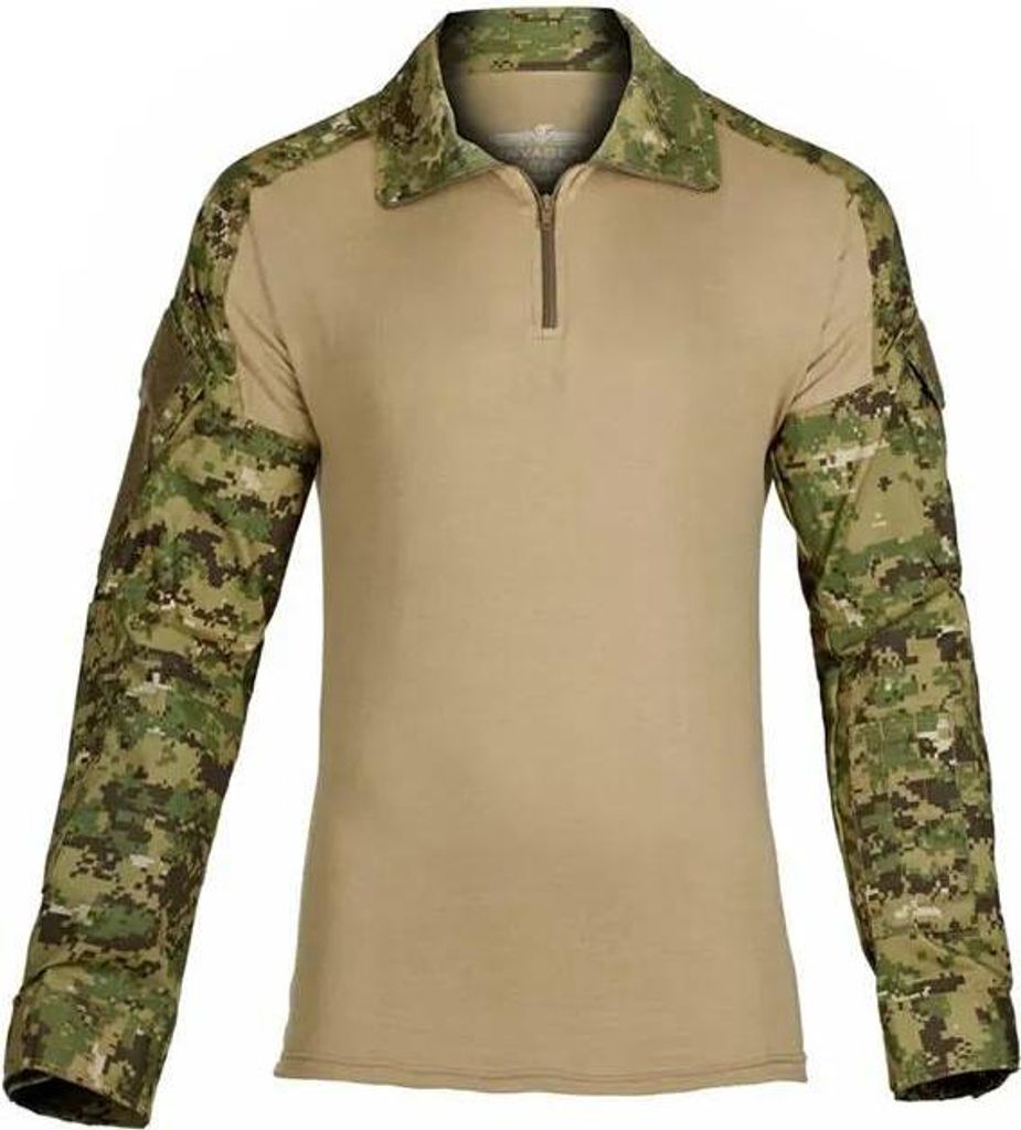 Invadergear Combat Langarm-t-shirt Beige L Beige L