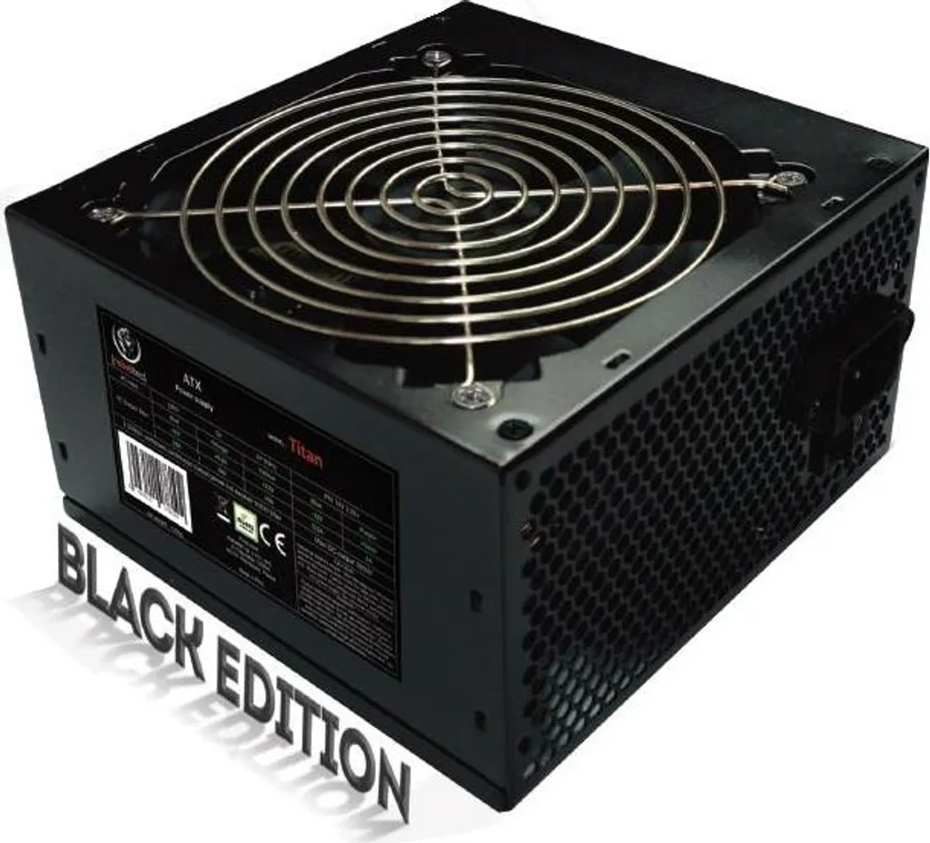 Alimentation PC 450W Rebeltec Titan silencieuse avec ventilateur 12cm