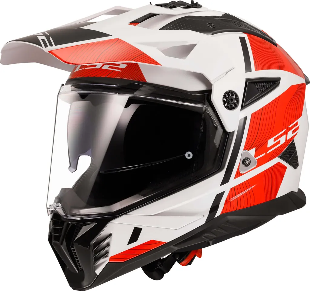 Casque motocross LS2 MX702 Pioneer II anti-buée et confortable S
