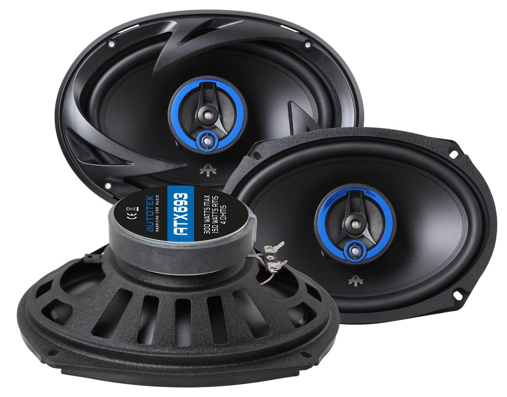 Autotek ATX693, 3-Wege, 300 W, 150 W, 4 Ohm, 46 - 22000 Hz, Produktbild 