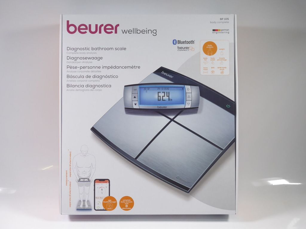 Beurer Balance d'analyse corporelle BF 105 Body Complete Image du produit 