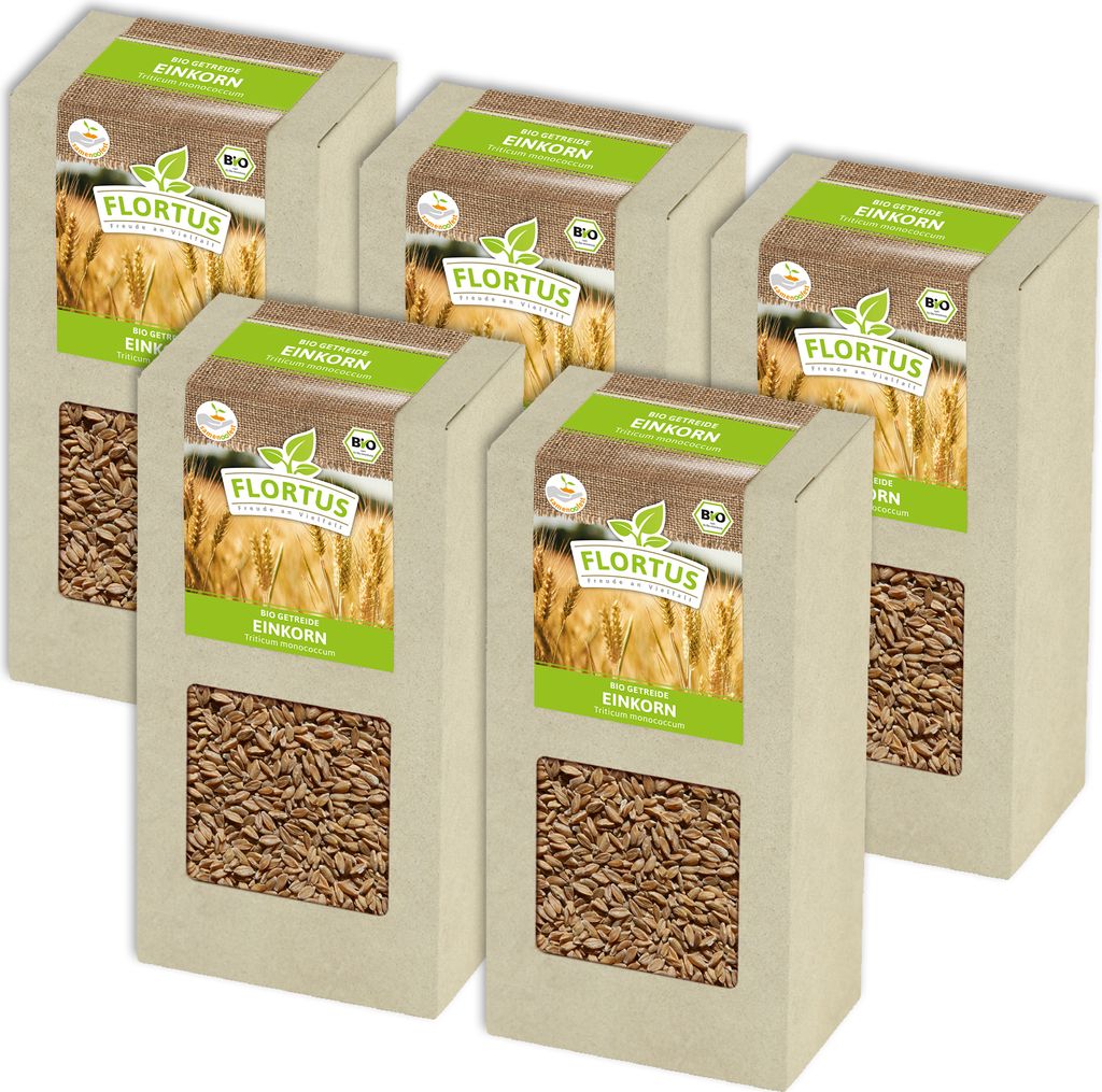 Einkorn | Getreidesamen von FLORTUS, Menge:1 kg