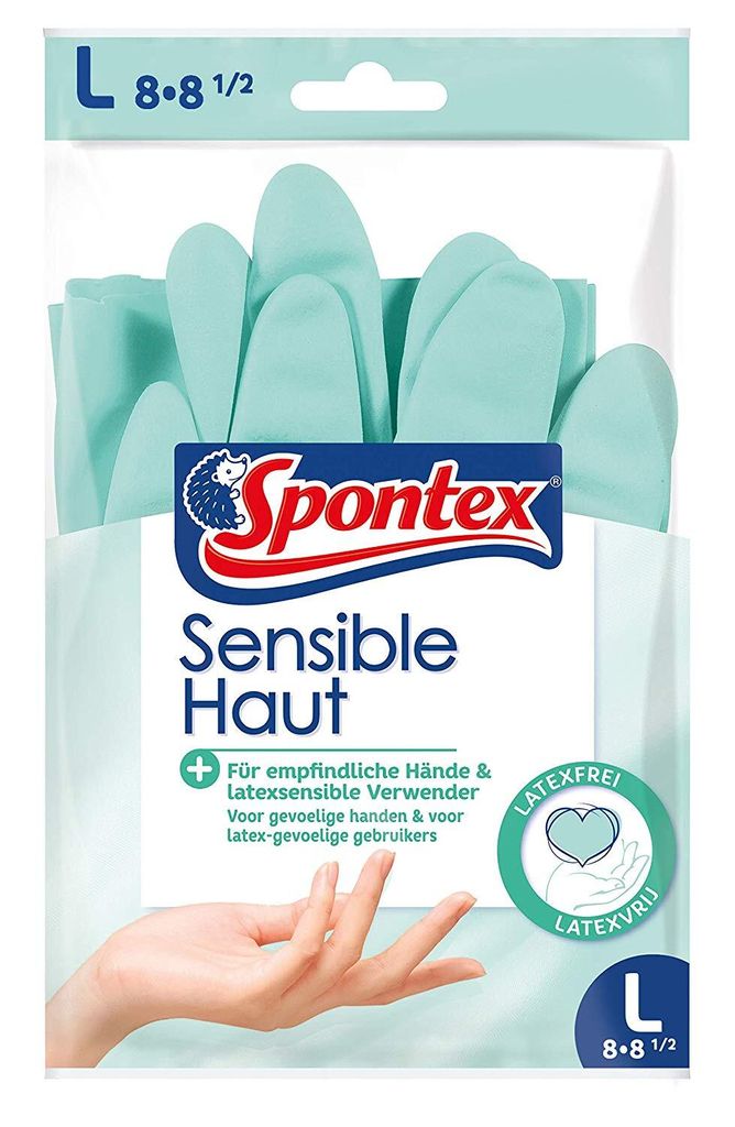 Mapa Spontex pro citlivou pokožku velikost L z materiálu Obrázek produktu 