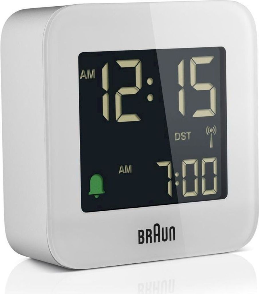 Braun BC 08 W-DCF Rádiem řízený budík Multiband bílý Obrázek produktu 