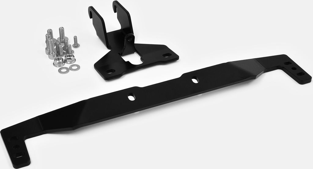Zusatzscheinwerferhalter kompatibel mit Yamaha Tracer 7 schwarz