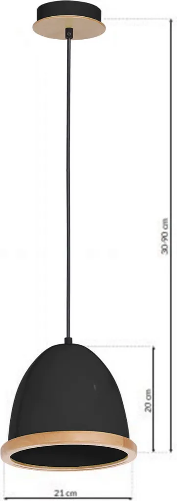 Suspension STUDIO Moderne 90cm : Solution d'Éclairage pour Grands Espaces - 7