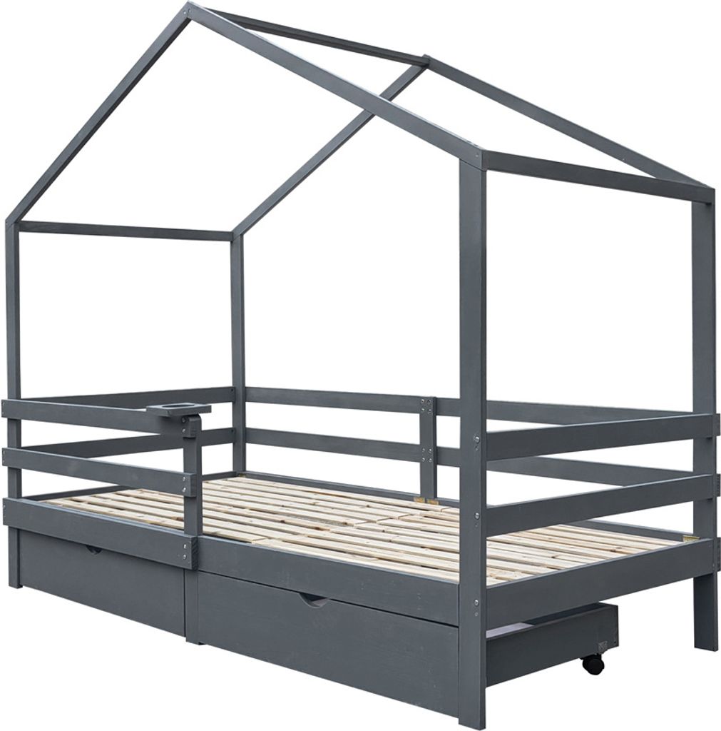 Home Deluxe - Letto per bambini Wolkenland con cassetti - Immagine del prodotto 