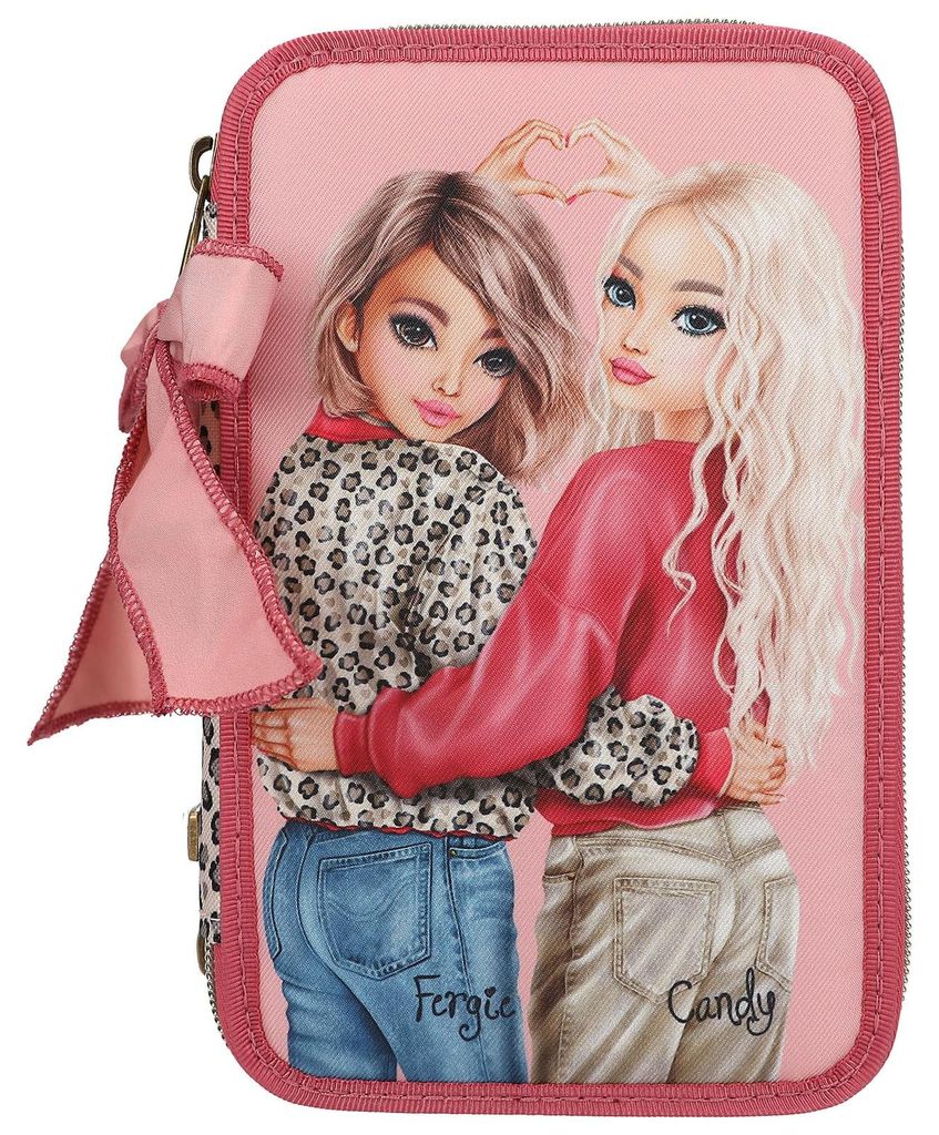 Depesche TOPModel 3 Fach Federtasche LEOHEART Produktbild 
