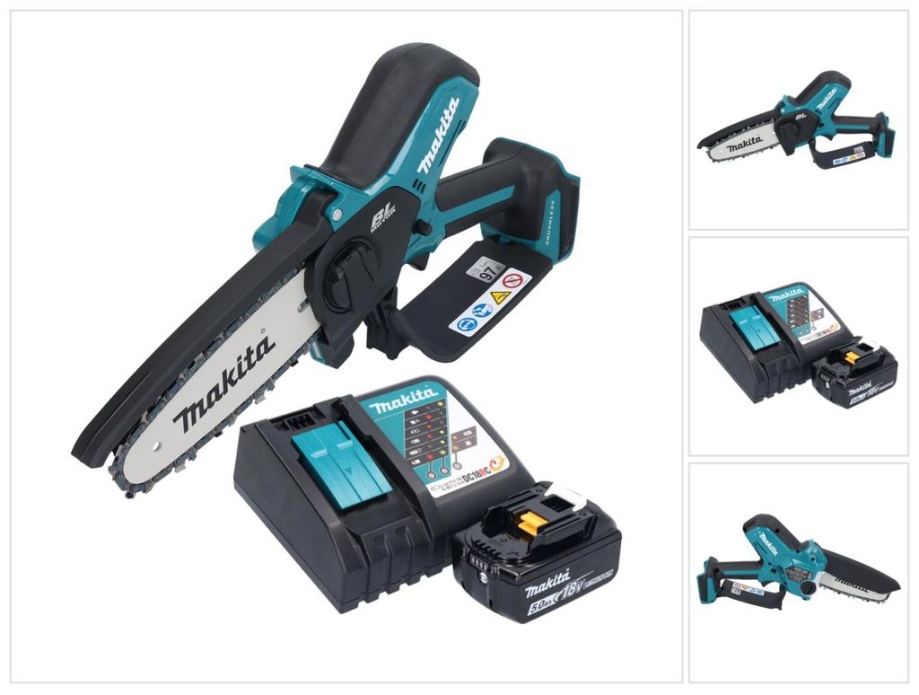 Makita DUC 150 RT Akku Kettensäge 18 V 15 cm Brushless + 1x Produktbild 