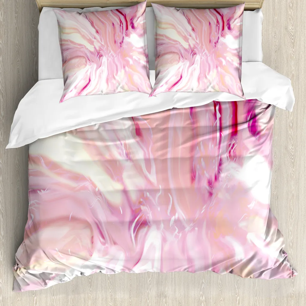 Abbandonati al Comfort: Set Letto ABAKUHAUS Marmo e Corallo