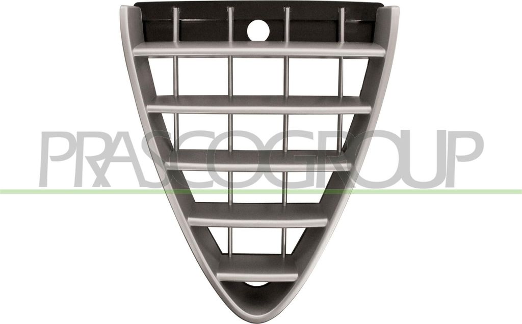 PRASCO AA3422001 Kühlergrill Frontgrill für ALFA ROMEO 147 (937) Schwarz