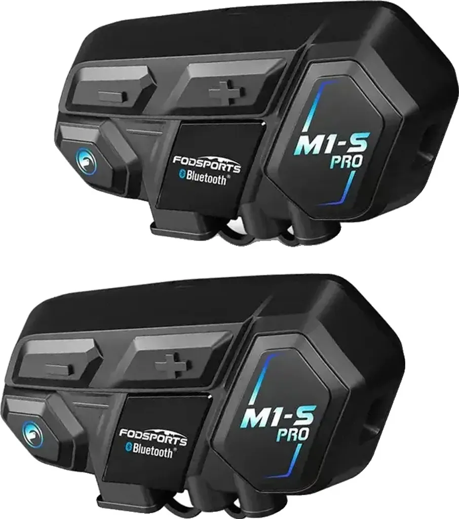 Kit d'interphonie moto étanche Bluetooth 5.0 multi-pilotes 8 voies