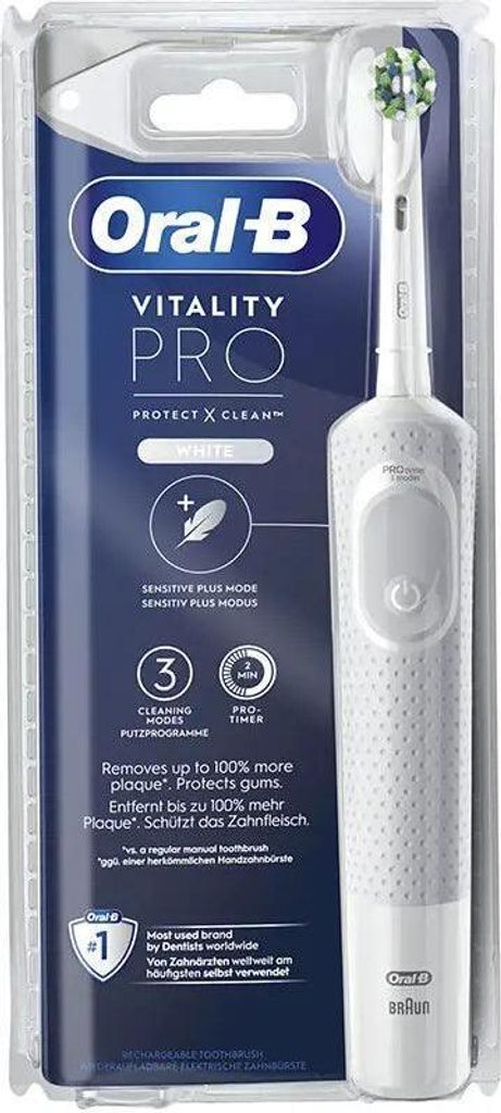 Braun Oral-B D103 Vitality Pro Protect X Clean White Produktbild 2