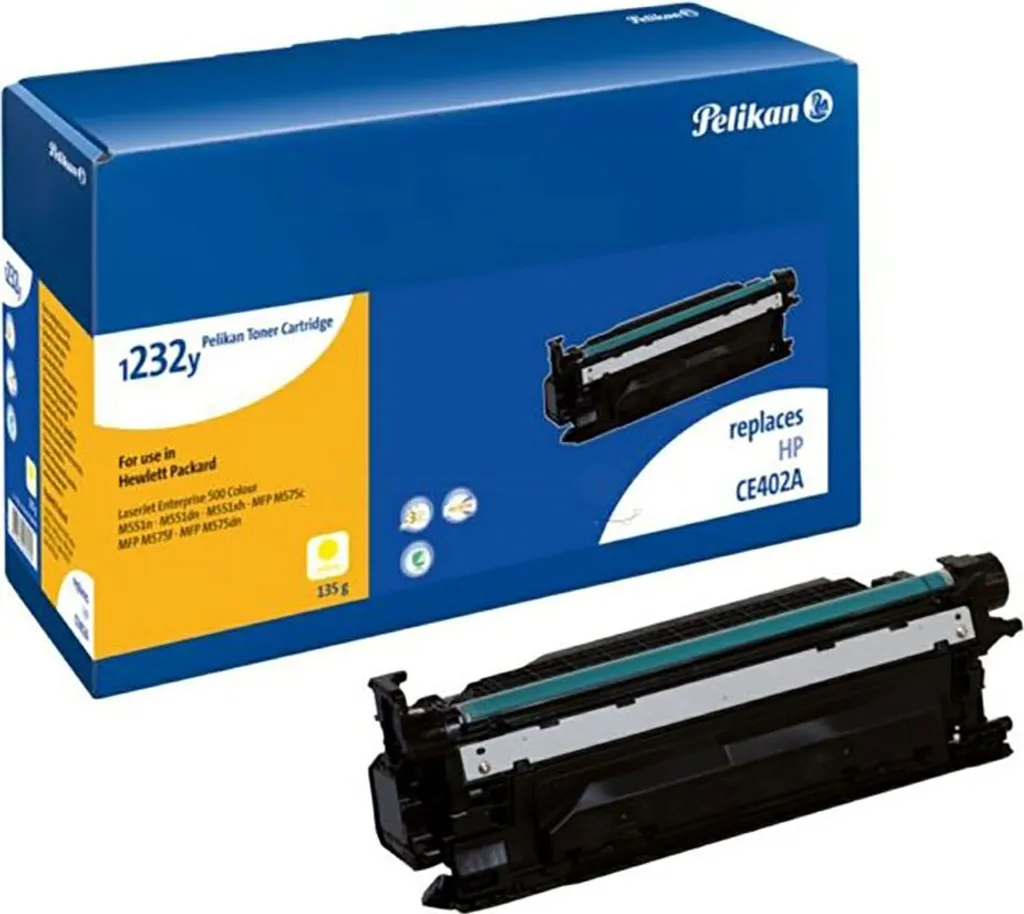 Pelikan 4218070 Toner Giallo Alta Resa - Compatibile HP CE402A 507A