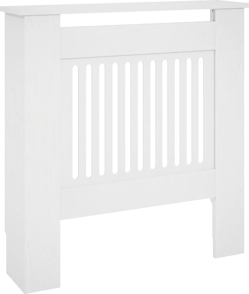 Couverture de radiateur à lattes horizontales pour l'air chaud