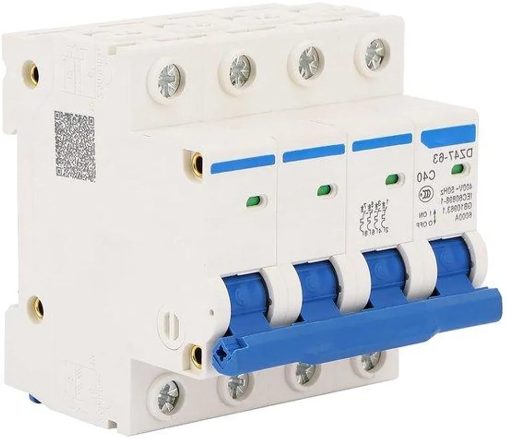 Protection électrique 40A 400V triphasé pour machines industrielles