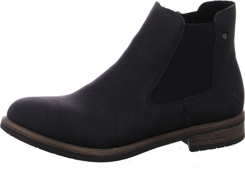 Rieker Damen Chelsea Boot elegante Stiefelette Stretch Produktbild 