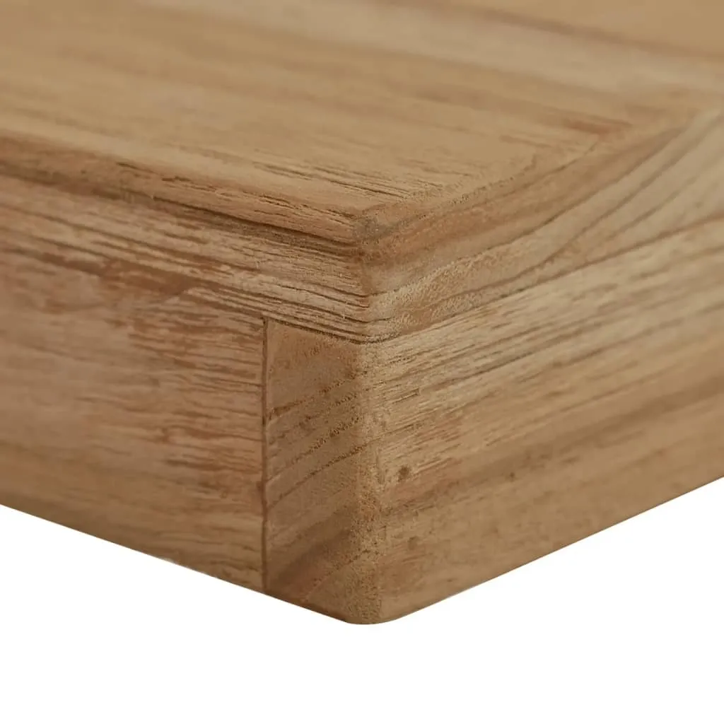 Banc Cloris 110 cm en teck massif : Idéal pour l'entrée ou la terrasse - 6