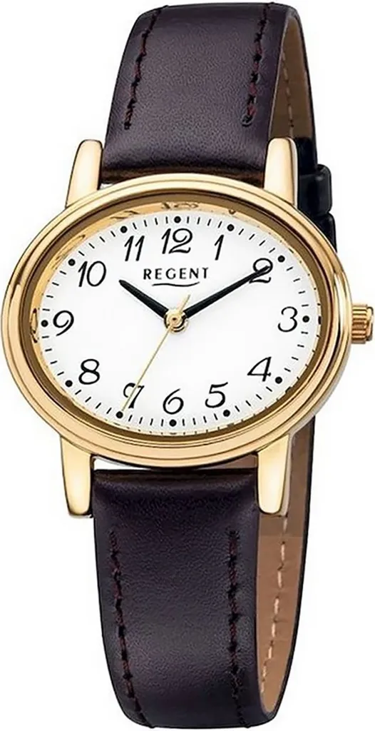 Regent Orologio Donna F-577: Il Regalo Ideale con Cinturino in Pelle