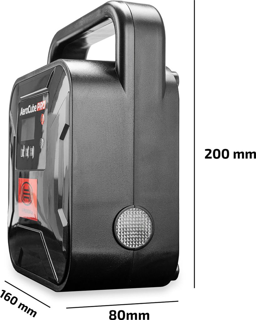 HEYNER® Auto Kompressor 12V elektrische Luftpumpe tragbarer Produktbild 6