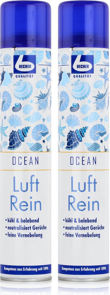 Dr. Becher Luft Rein Neutralisationsspray Ocean 500ml (2er Produktbild 