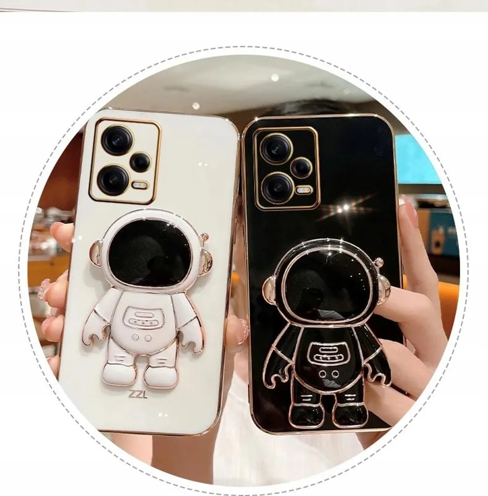 Cover Bambini e Adulti Astronauta 3D Verde Redmi Note 12 Pro+ 5G - 4