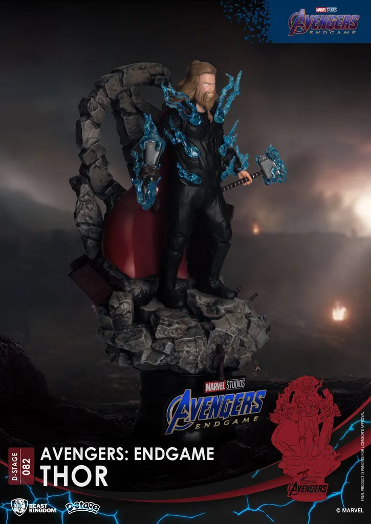 Figurine Diorama Thor Avengers Endgame D-Stage Beast Kingdom 16 cm PVC