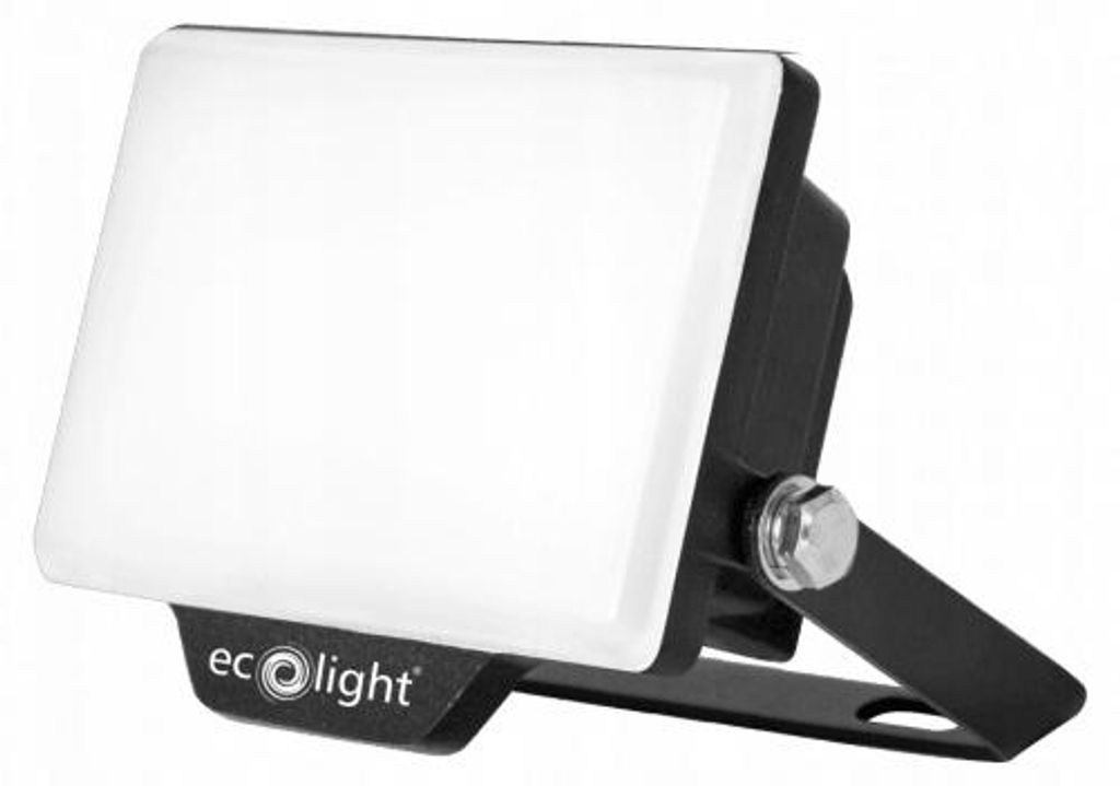 Schwarzer LED-Flutlichtstrahler NL-2 30W 4000K 2700lm IP65 EC20313
