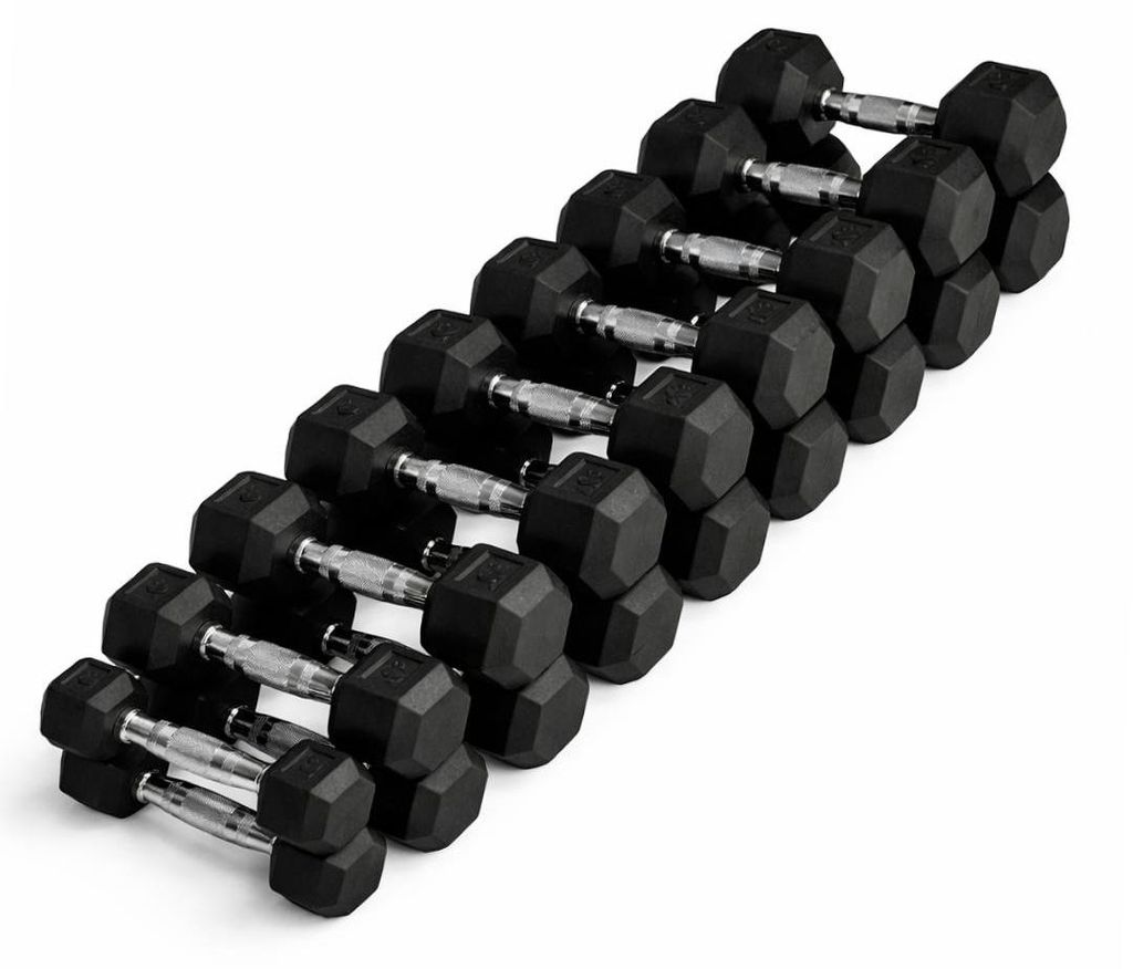 PH Fitness 2.5 kg t/m 30 kg Hexagon Kurzhantel-Sparset aus Produktbild 