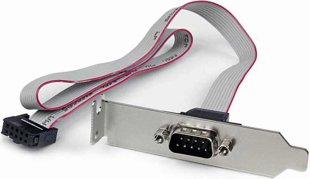 Startech PLATE9M16LP Bracket Seriale DB9 a 10 Pin IDC 40cm