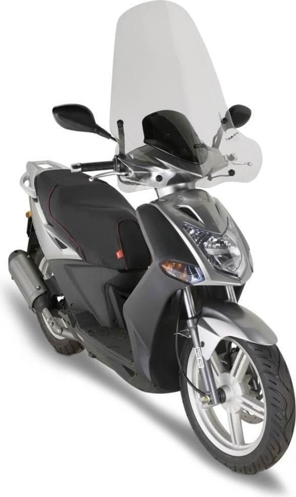 Parabrezza GIVI trasparente 72x66cm per KYMCO Agility 50 Immagine del prodotto 