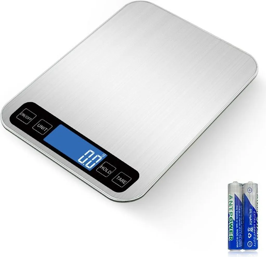 INF Bilancia Alimentare Digitale 5kg/0.1g - Ideale per Dieta e Macro