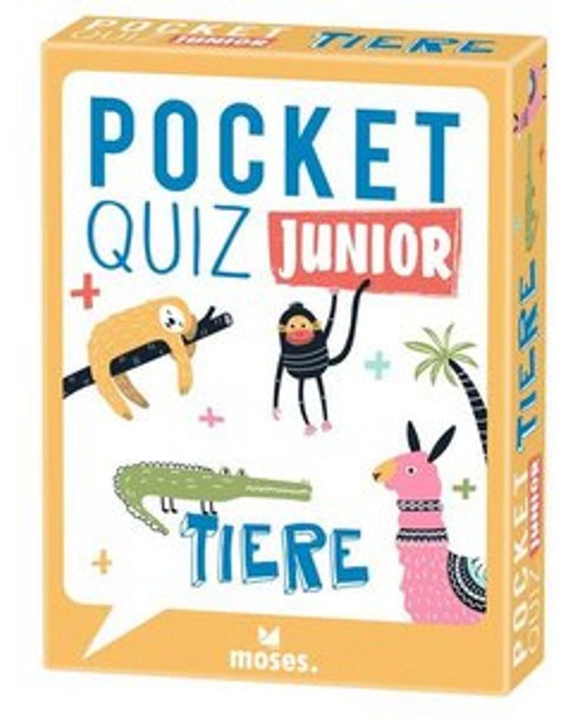Pocket Quiz junior Tiere Produktbild 