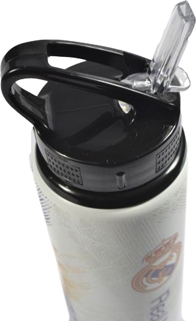 Real Madrid CF - Wasserflasche "10144", Aluminium BS5639 (Einheitsgröße) (Blau/Gelb/Grau)