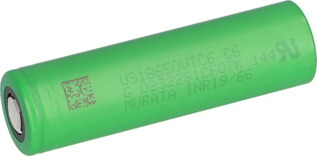 Murata Akku Li-Mn US18650VTC6 3,6V / 3120mAh max. 30A Produktbild 