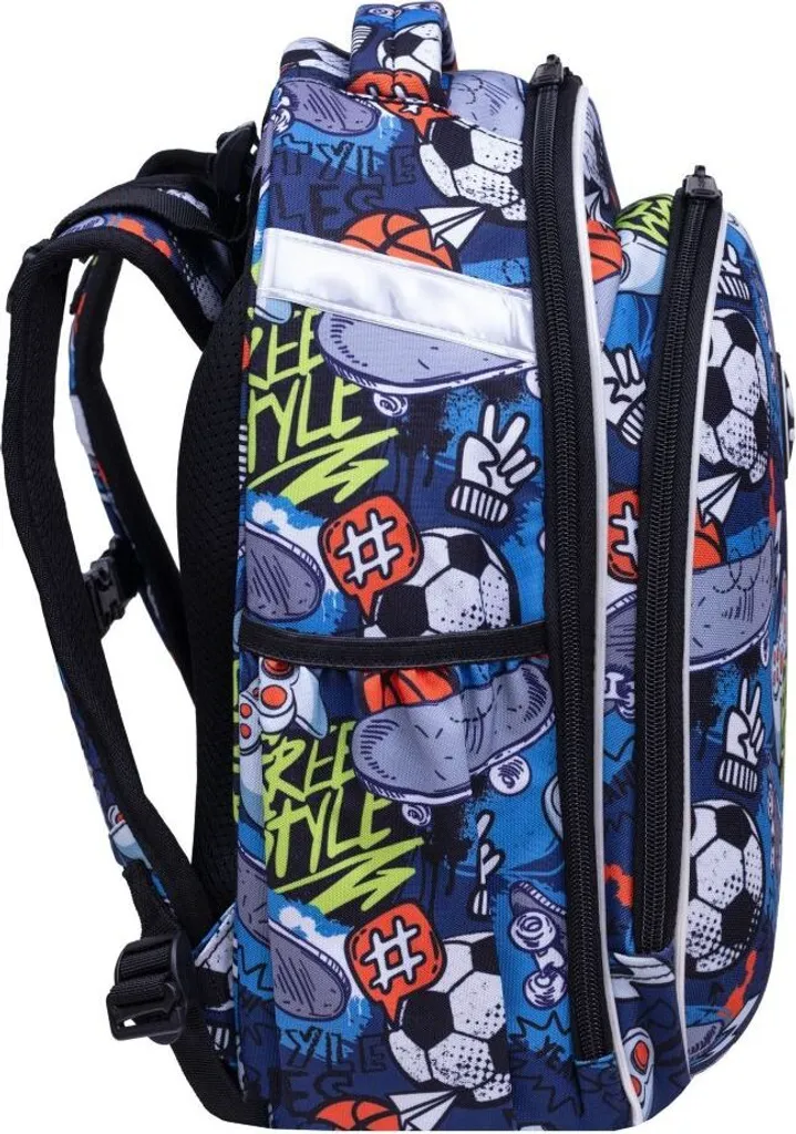 Sac à dos scolaire Coolpack Turtle Hobby avec protection dorsale