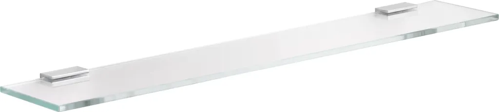 Tablette verre 80 cm KEUCO MOLL : fixations solides sans rouille