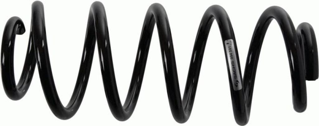 2X Sachs Feder Fahrwerksfeder Hinten