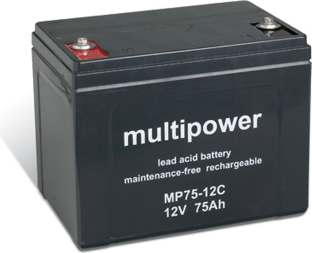 Powery Bleiakku (multipower) MPC75-12I zyklenfest Produktbild 
