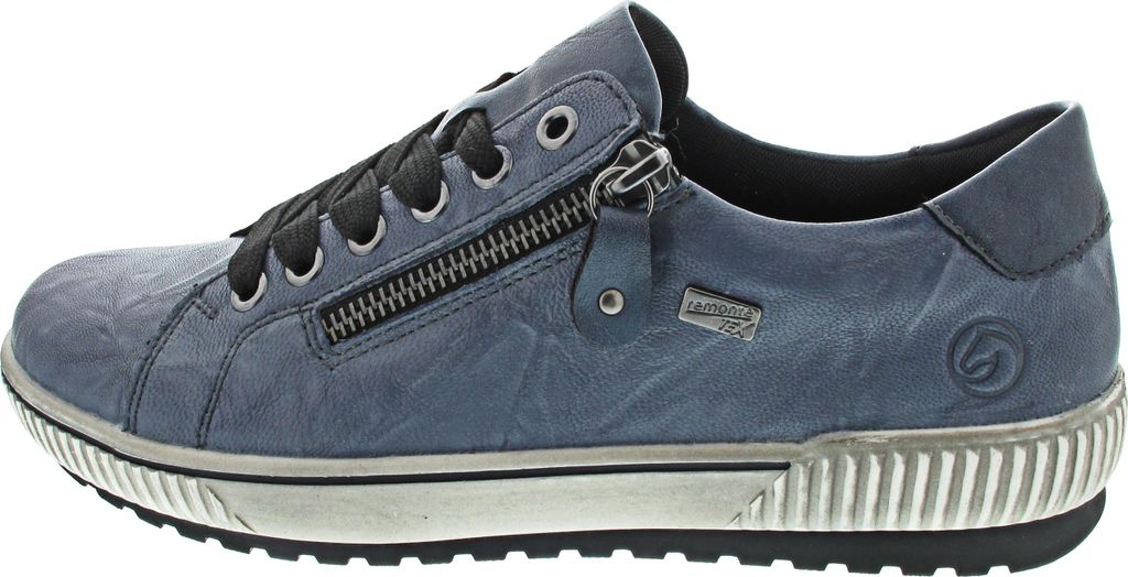 Remonte Damen Sneaker aus Leder in Herbstfarben mit Produktbild 