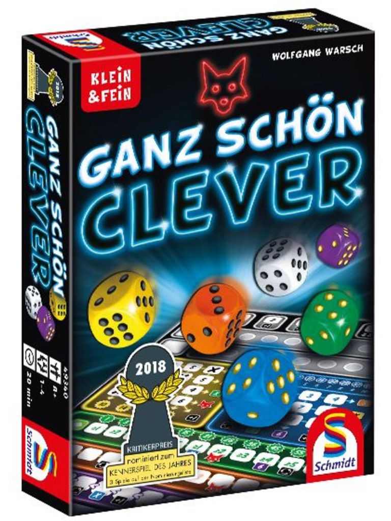 Schmidt Spiele Gra rodzinna Gra w kości Całkiem sprytna Zdjęcie produktu 