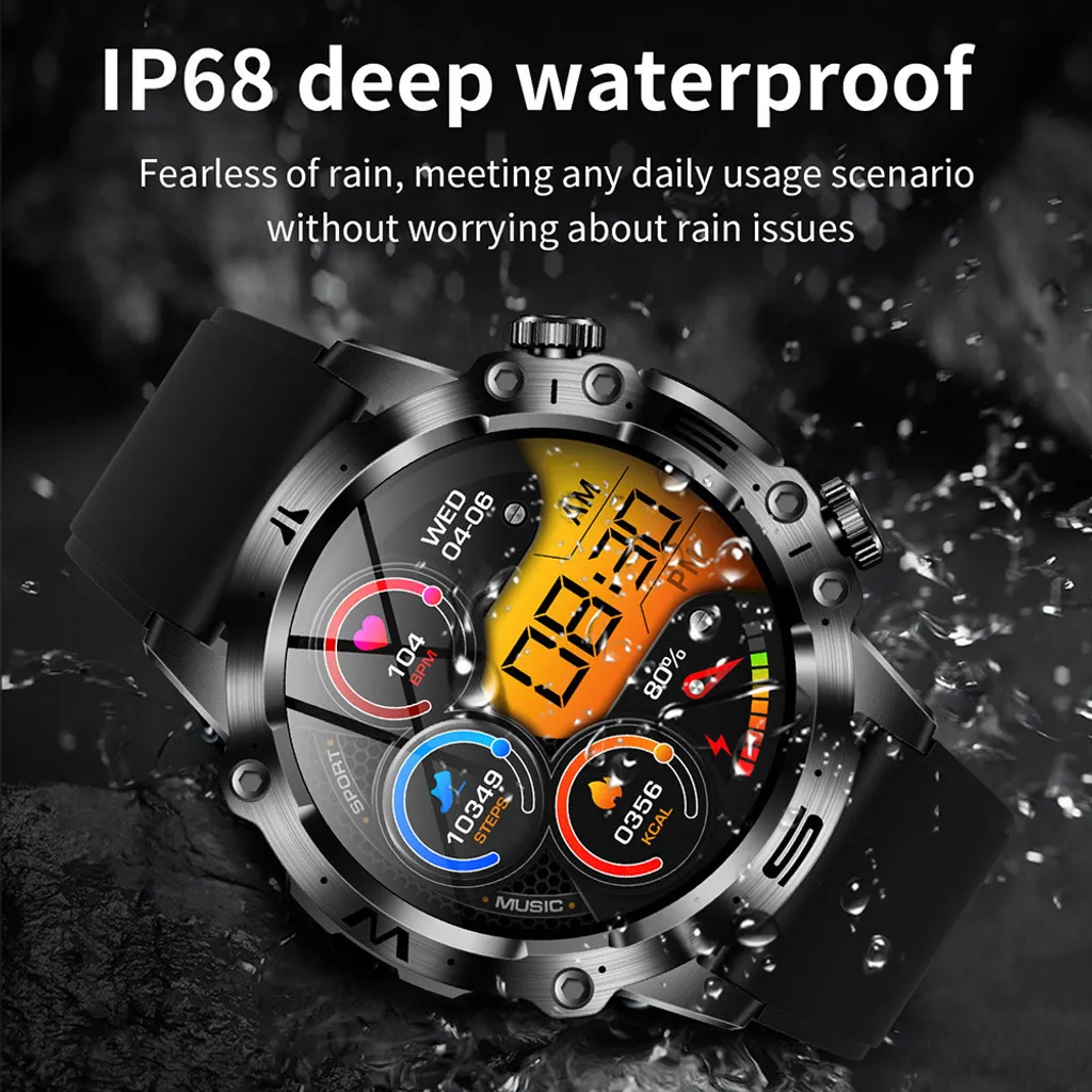 Smartwatch AMOLED ET482 Écran 1,43 Pouces avec Traqueur de Santé Bleu - 5
