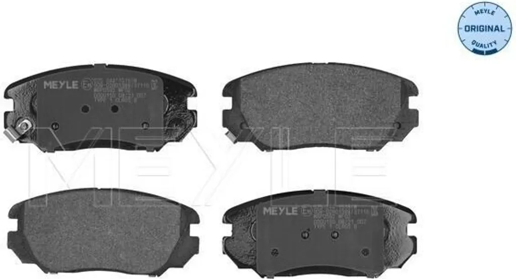 Kit Freinage Avant pour Opel Insignia A : Plaquettes MEYLE 1519/W OE