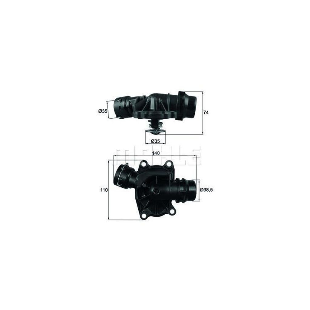 Mahle Thermostat für BMW 3er 5er 7er X5 Land Rover Range Opel Omega