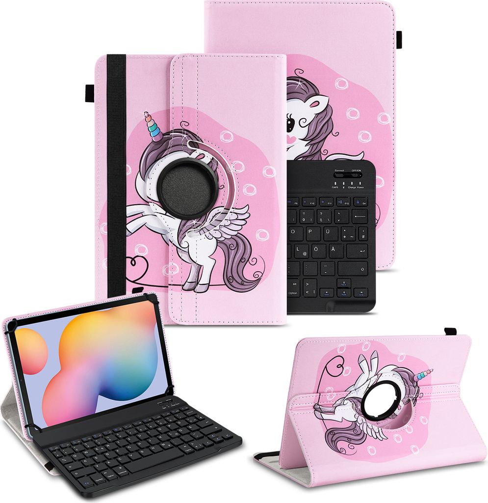 Schutzhülle Tastatur für Xiaomi Pad 7 / 7 Pro Tasche Bluetooth Hülle QWERTZ CaseFarben:Motiv 16