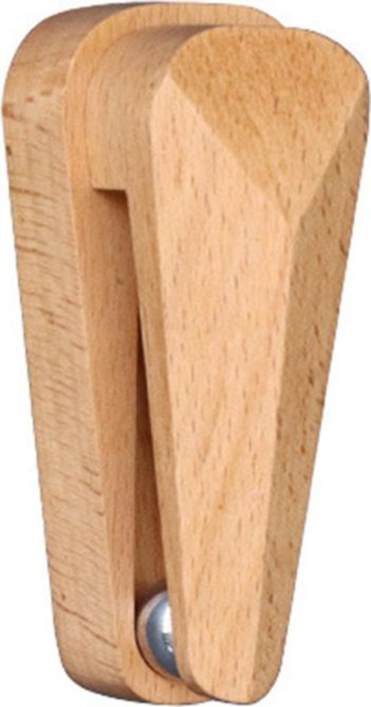 Selbstklebende Buchenholz-Handtuchklammern mit einzigartiger Schwerkraft-Kohlenstoffstahlkugel Multifunktionale Handtuchhalter ohne Bohren zur Wand...