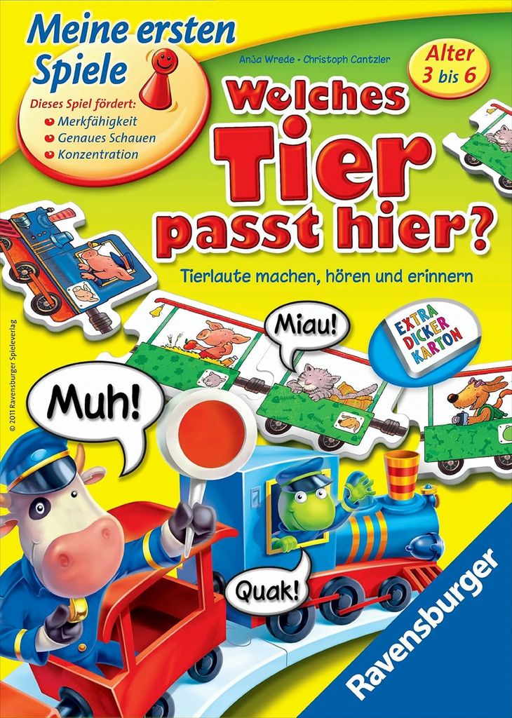 Welches Tier passt hier? Ravensburger 21423 Produktbild 