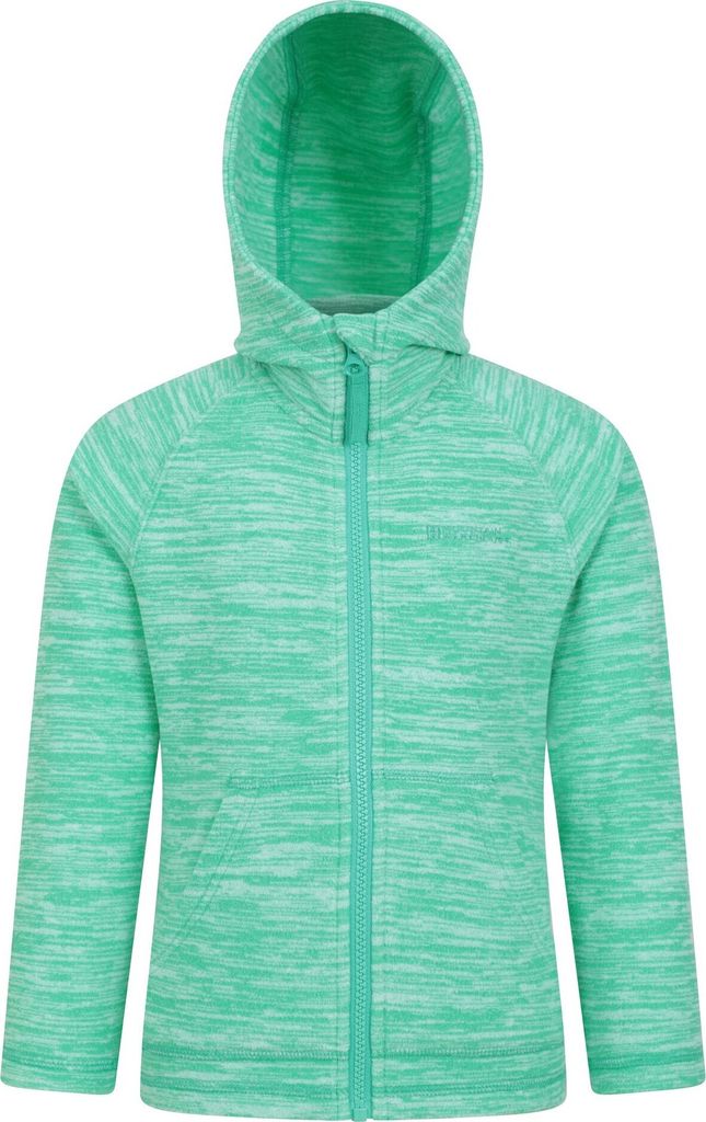 Mountain Warehouse - "Snowdonia II" Hoodie mit durchgehendem Reißverschluss für Kinder MW429 (116) (Grün)