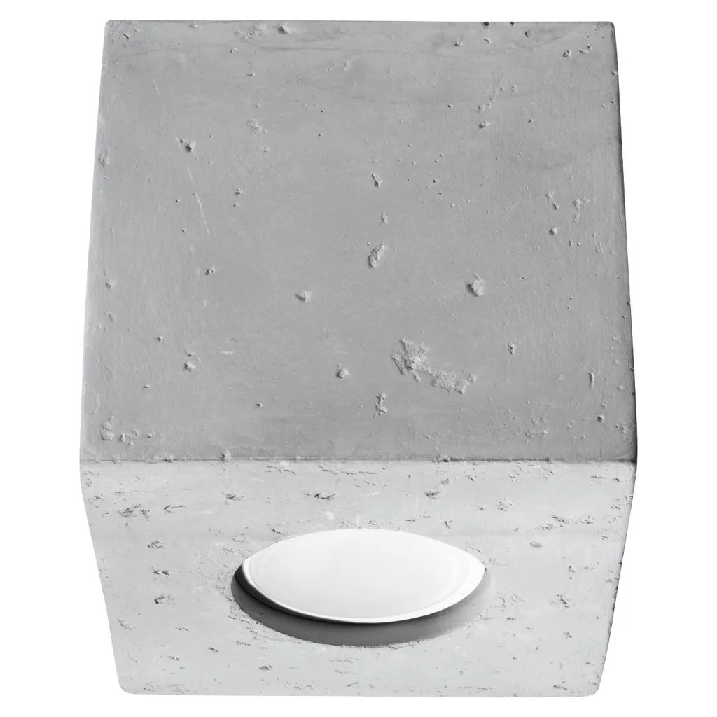 Lampada da Soffitto Delta GU10 Cemento Grigio - Illuminazione Industriale