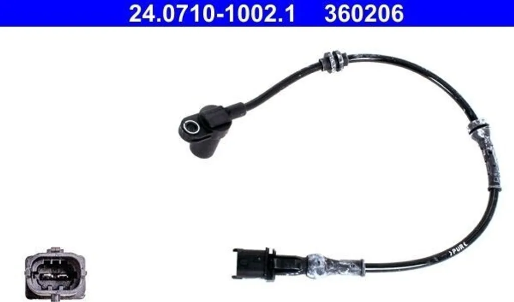 Supprimer voyant ABS Opel Corsa C Meriva Tigra - Capteur ATE 12 38 236